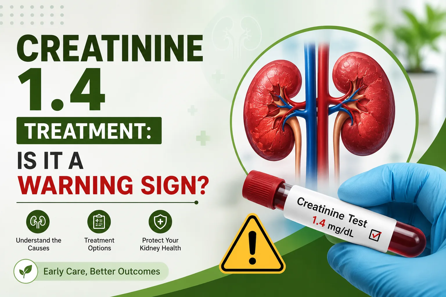 Creatinine 1.4 Treatment: Is It a Warning Sign?